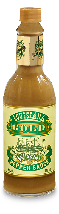 Louisiana Gold Wasabi Pepper Sauce 5 oz.