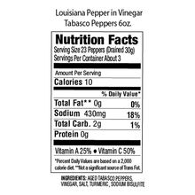 Load image into Gallery viewer, Louisiana Brand Tabasco Peppers in Vinegar
